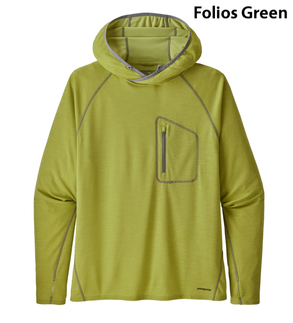 Patagonia Sunshade Technical Hoody FLGN Folios Green Patagonia Sunshade Technical Hoody FLGN Folios Green